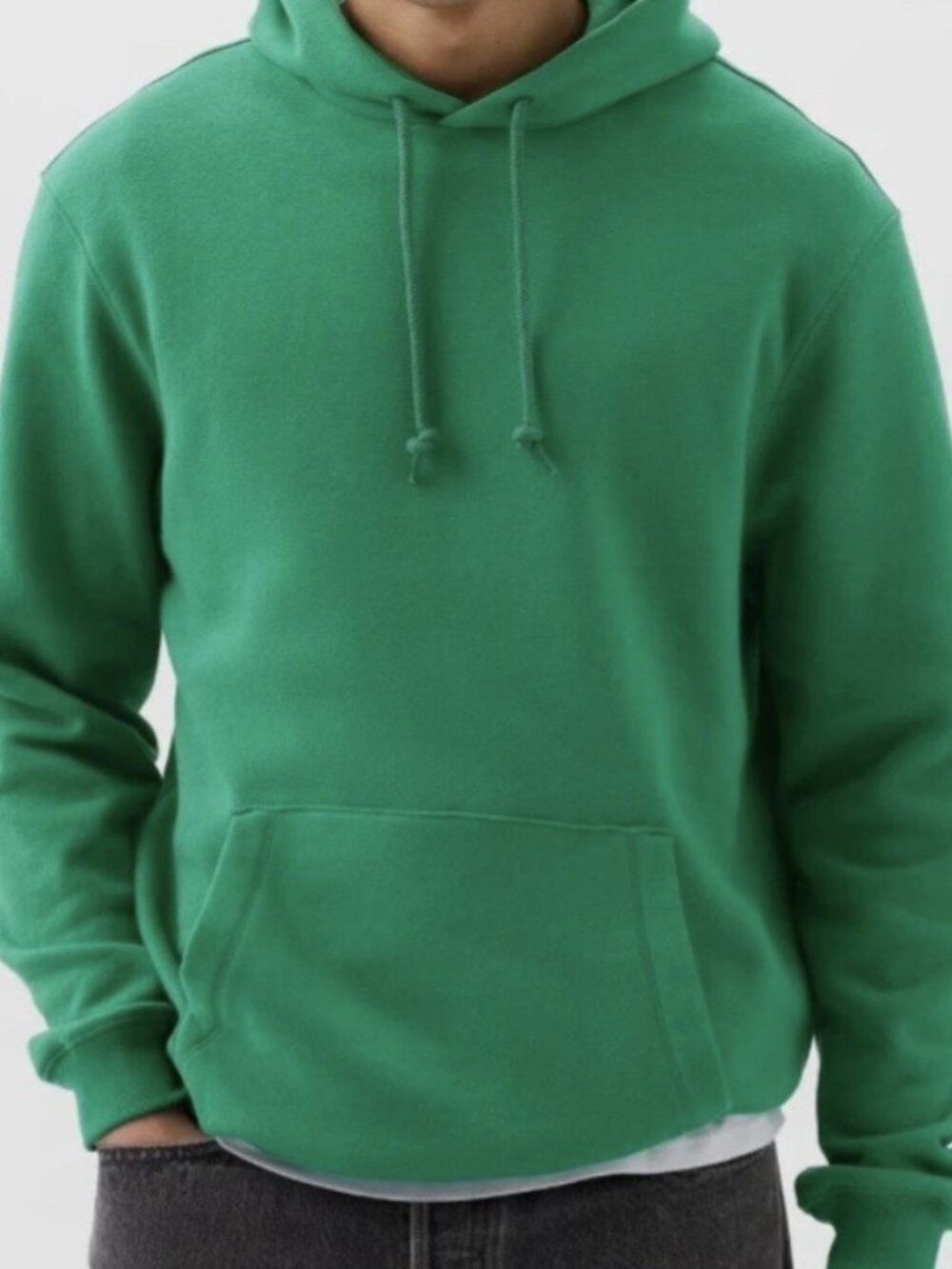 GAP Men’s Green Vintage-Soft Hoodie Sweatshirt
